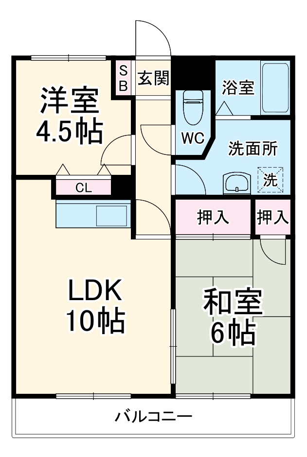 アクトピア相模原の間取り
