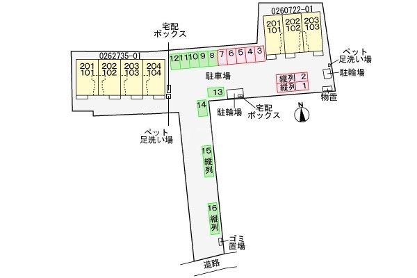 15/21 駐車場