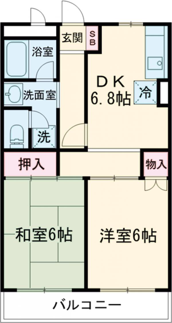 エーデルハイム成城の間取り