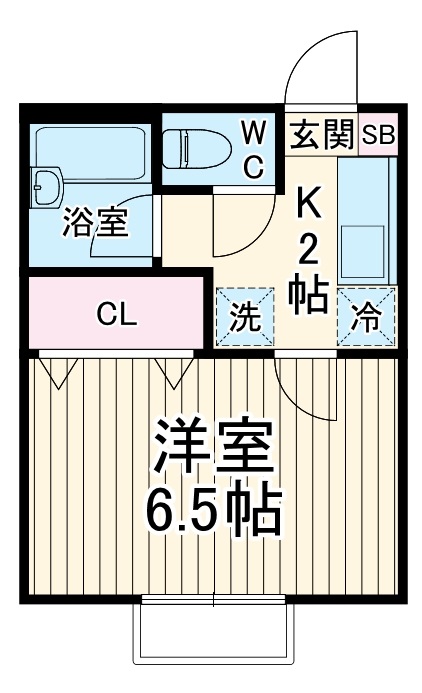 サニーコート北葛西Ⅳの間取り