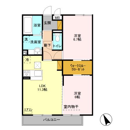 2/25 間取