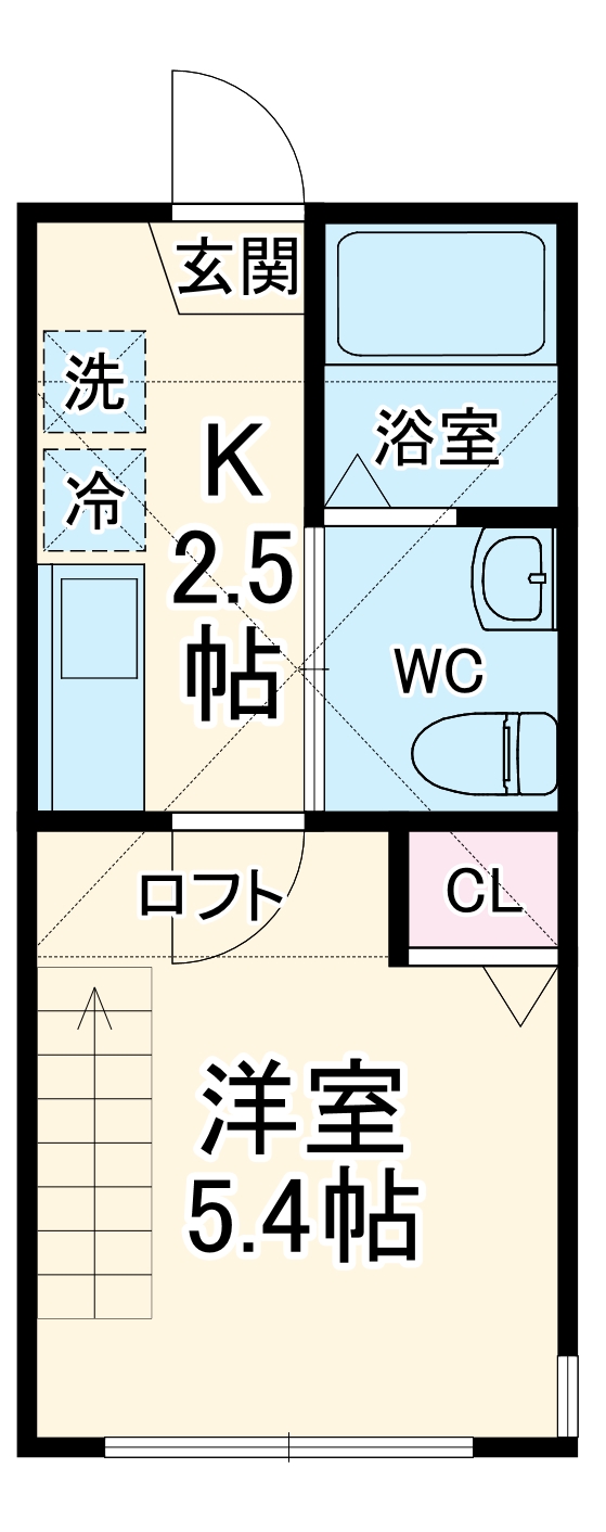 Villa Mareの間取り