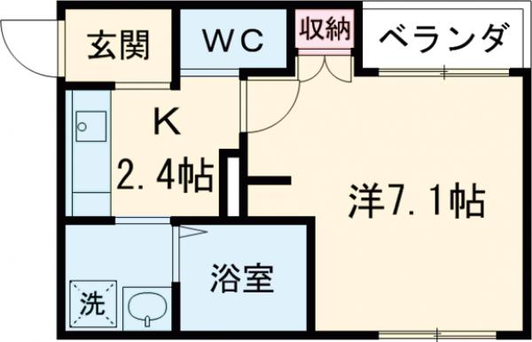 レジデンス北双葉の間取り