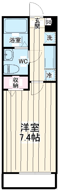 Axis八千代台の間取り