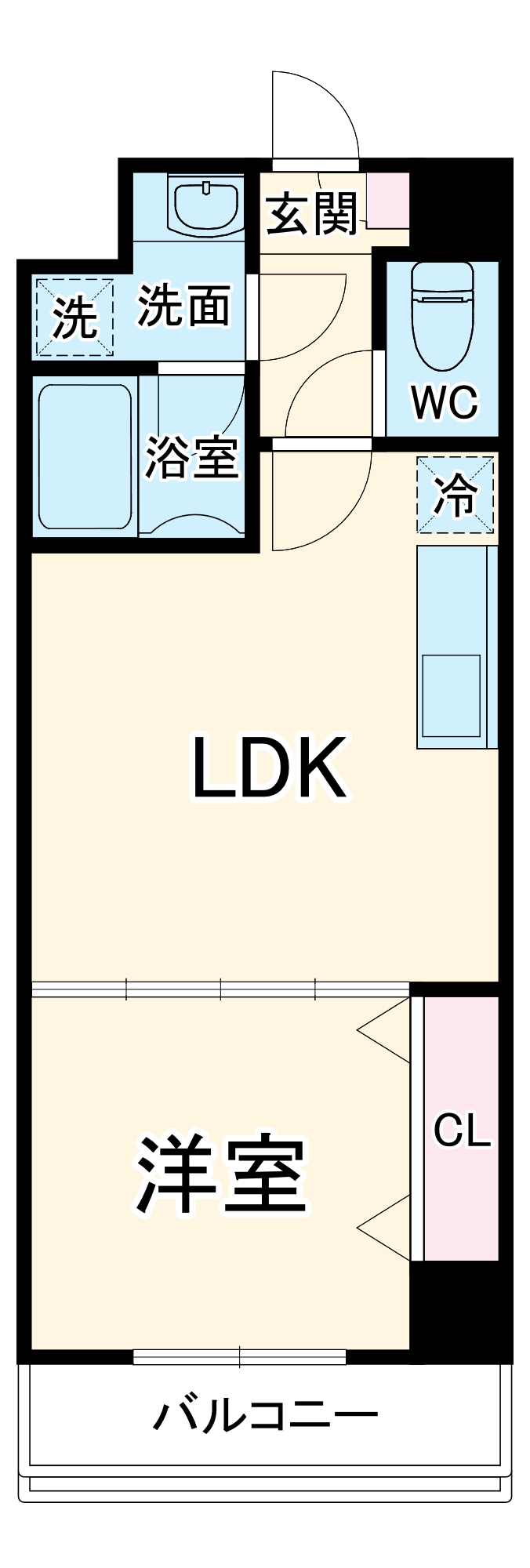 LOC’S YOKOHAMA BAYSIDEの間取り