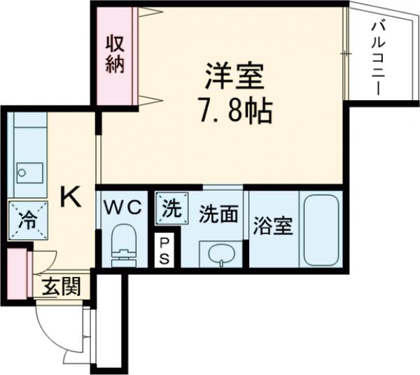 ロータス京都西大路の間取り