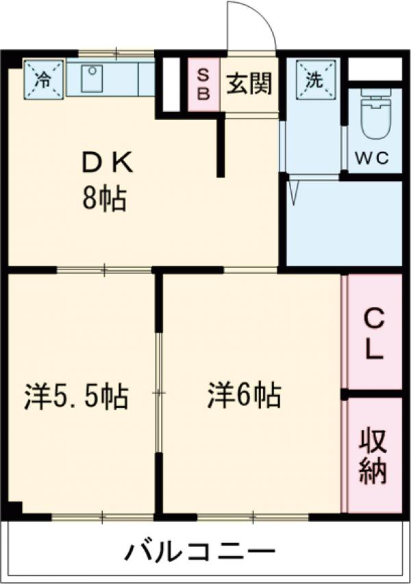 グランドール・Sの間取り