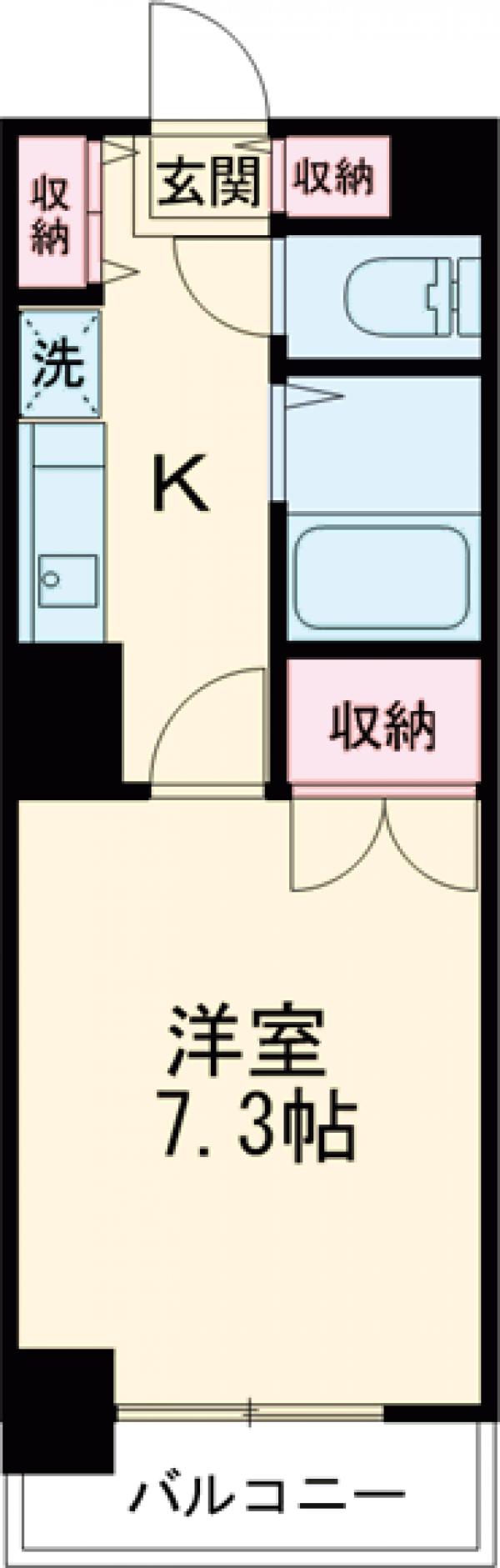 パークハウスオンワードの間取り