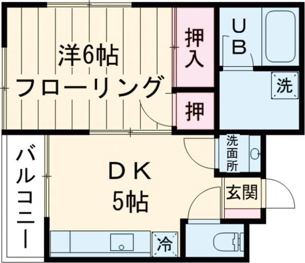 ライフスペース東田端の間取り