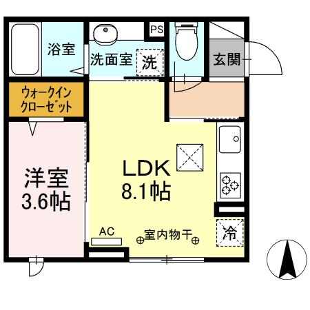 ときわぎⅢの間取り
