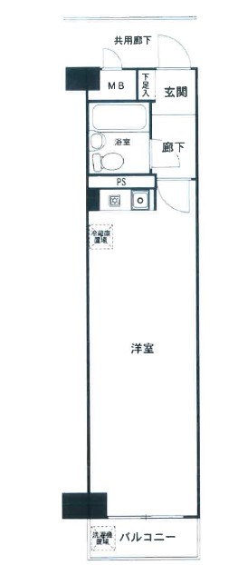 ニックハイム鶴見第六の間取り