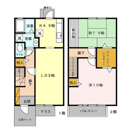 ニューレジデンスの間取り