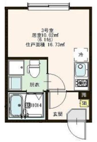 ハーモニーテラス北小岩ⅩⅤの間取り