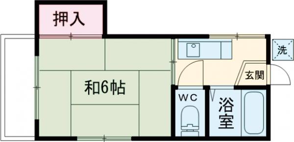 メゾン秀和の間取り