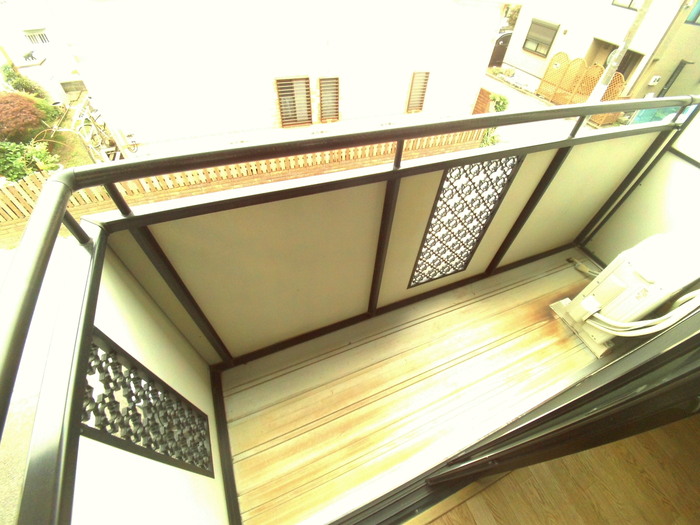 10/24 バルコニー