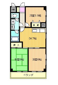グランシャリオ深瀬の間取り