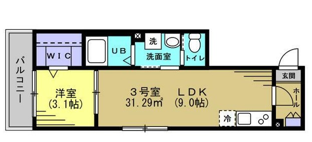 もえんどんの間取り