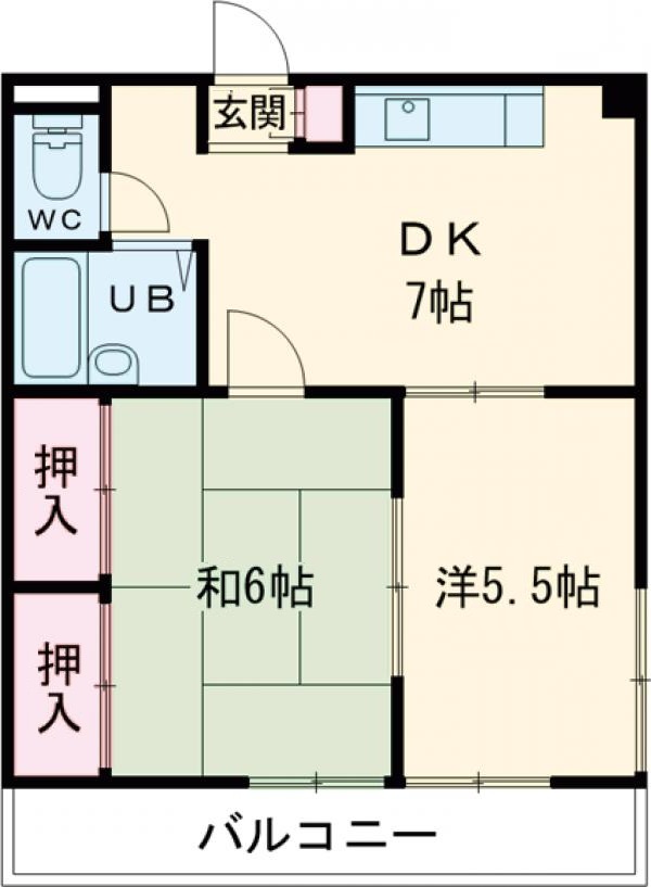 第2エステート寺田の間取り