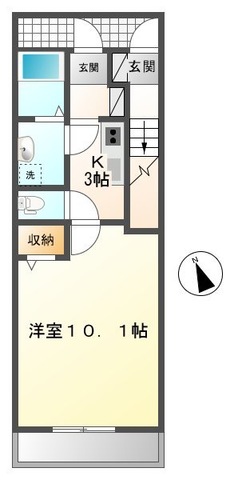 シエルブルーの間取り