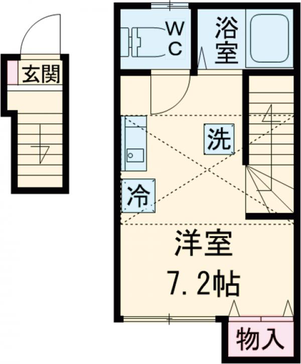カサヴォラーレの間取り