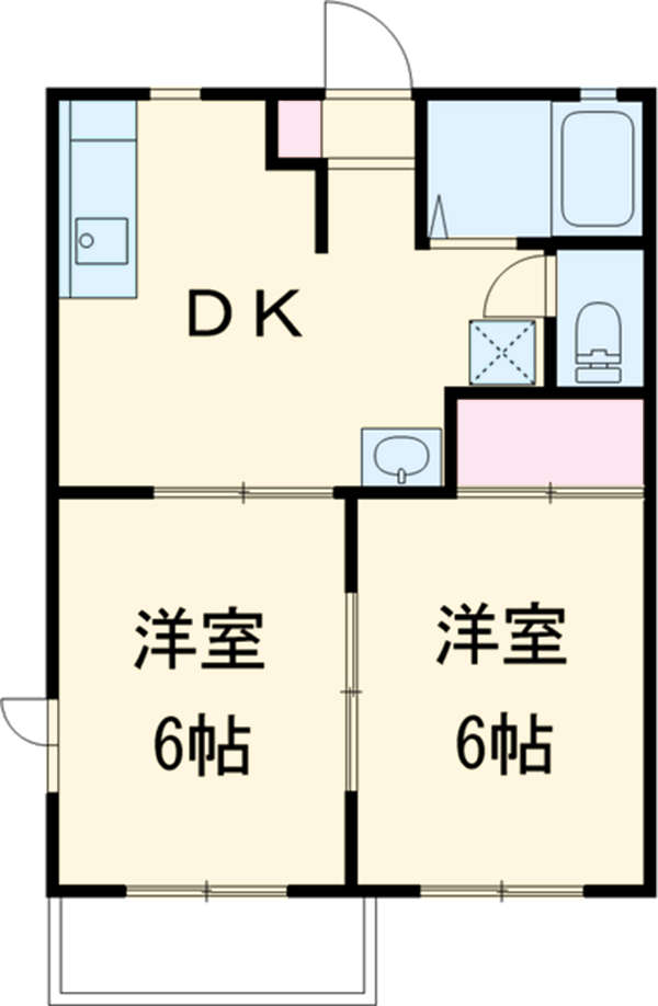 サントノーレB棟の間取り