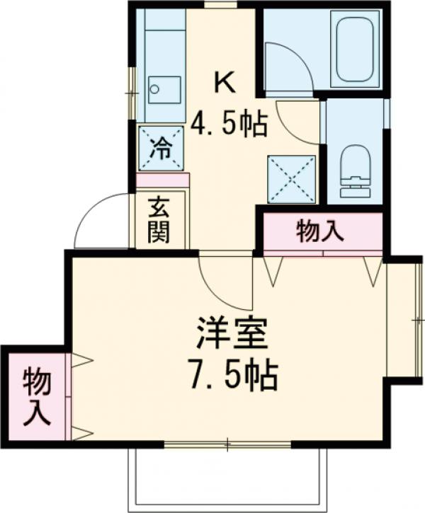 SKコーポの間取り