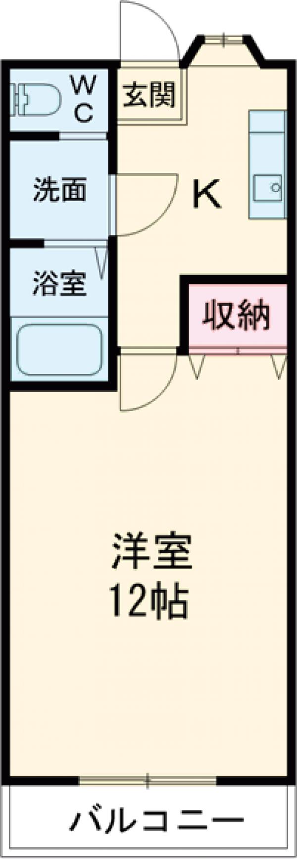 ラ・ベルクールの間取り