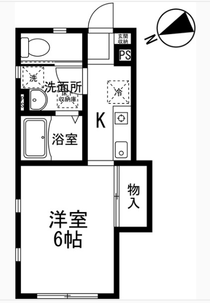 ビクトリアの間取り