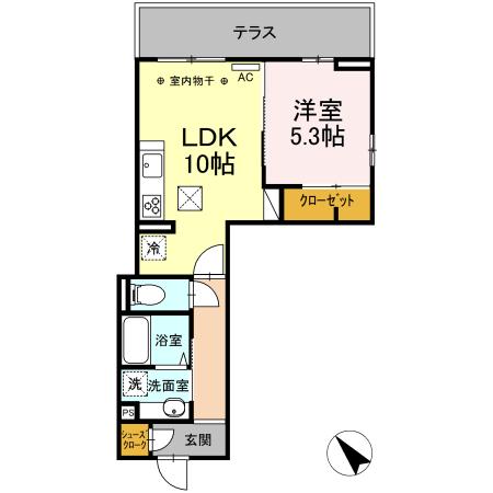 コルマールの間取り
