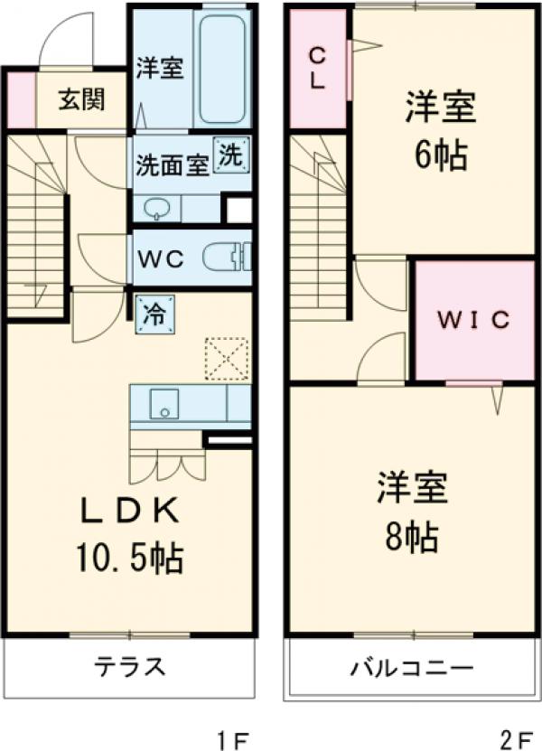 サンライズ武蔵野の間取り