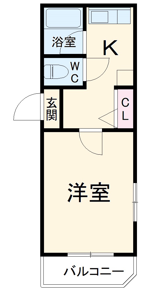 アビタシオン下山口の間取り