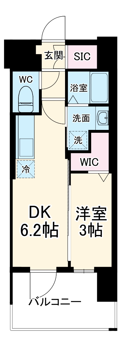 エステムコート名古屋セントリアの間取り