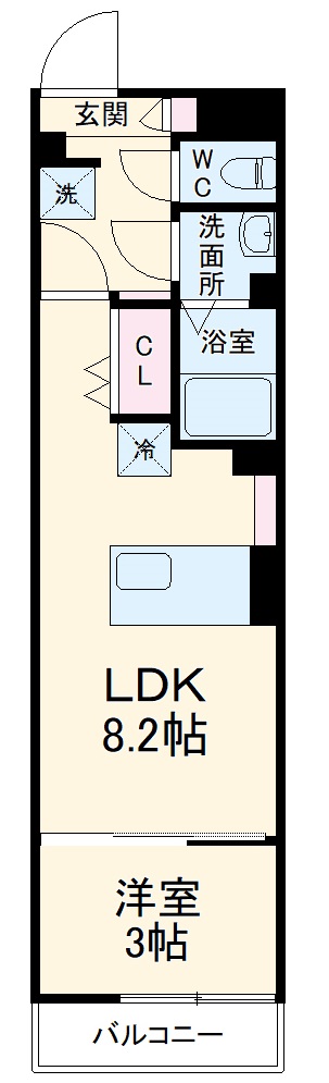 グレイス所沢の間取り