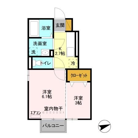 グランメールの間取り