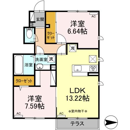 セレーノの間取り