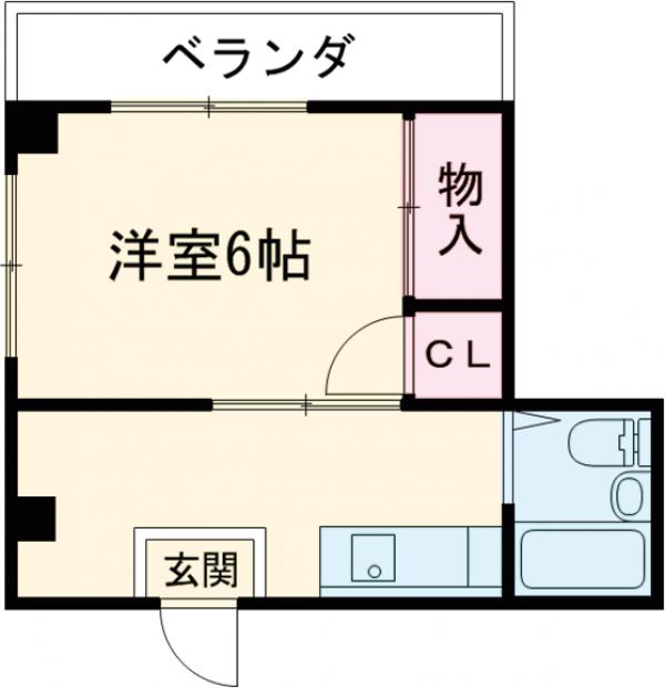 山澤マンションの間取り