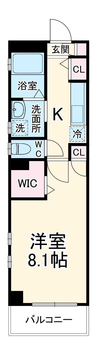 リブリ・カーサ横浜三ツ沢の間取り