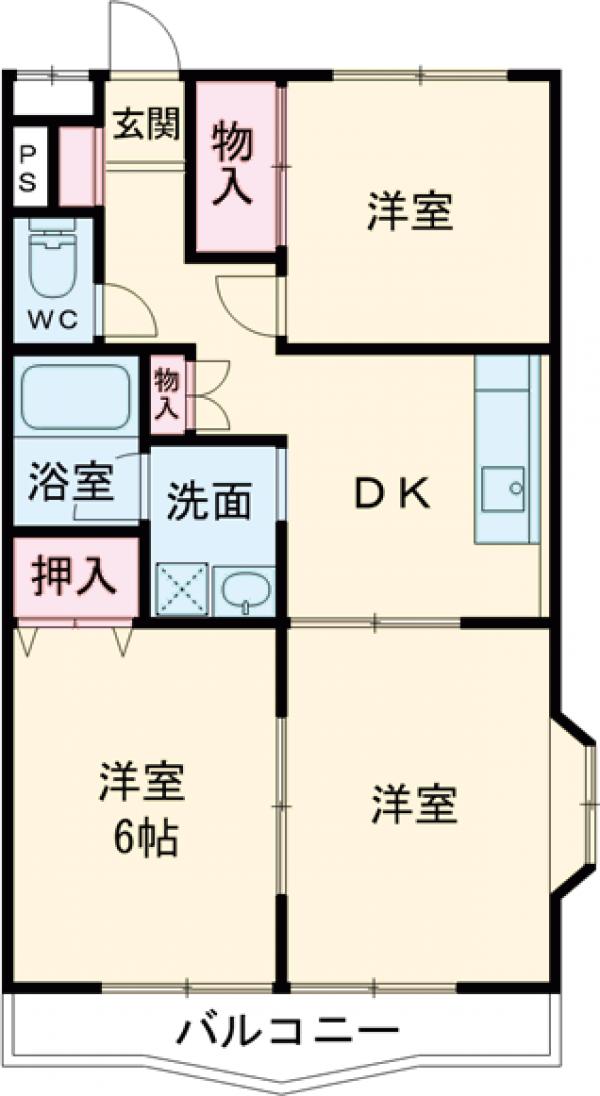 ロイヤルコートの間取り