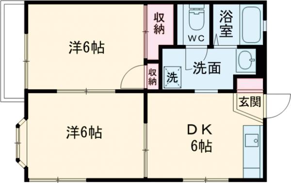 ニューハイツイザワの間取り