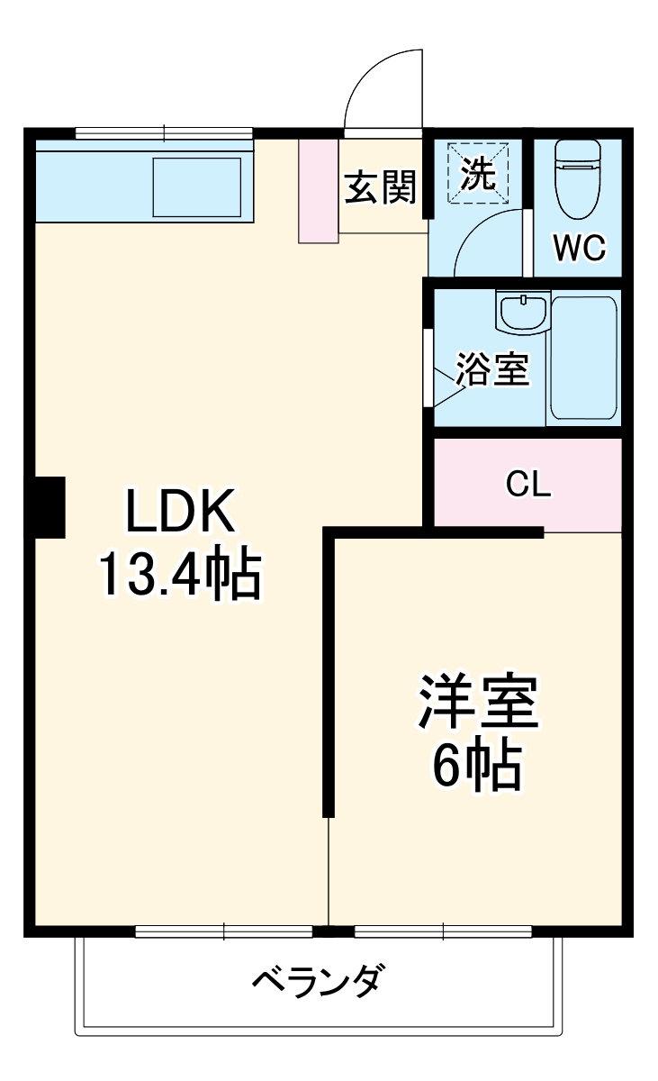 カーサエスティの間取り