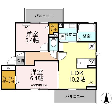 Wing S Ⅴの間取り
