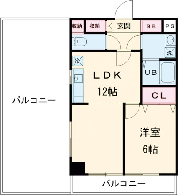 SWEET HILLS瑞江の間取り