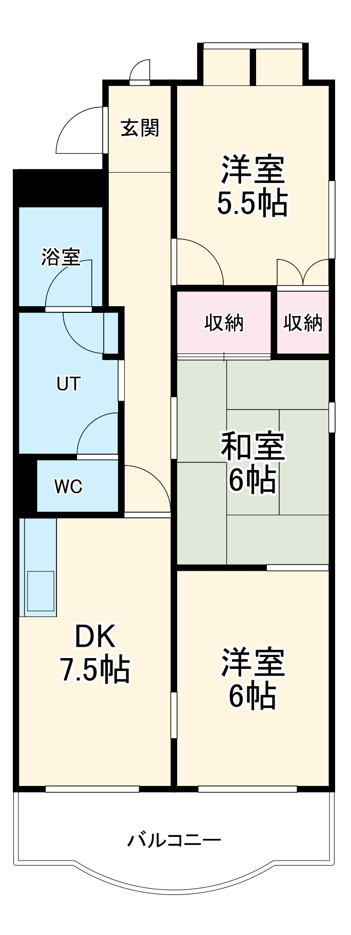 メゾン・ド・アヴァンセの間取り