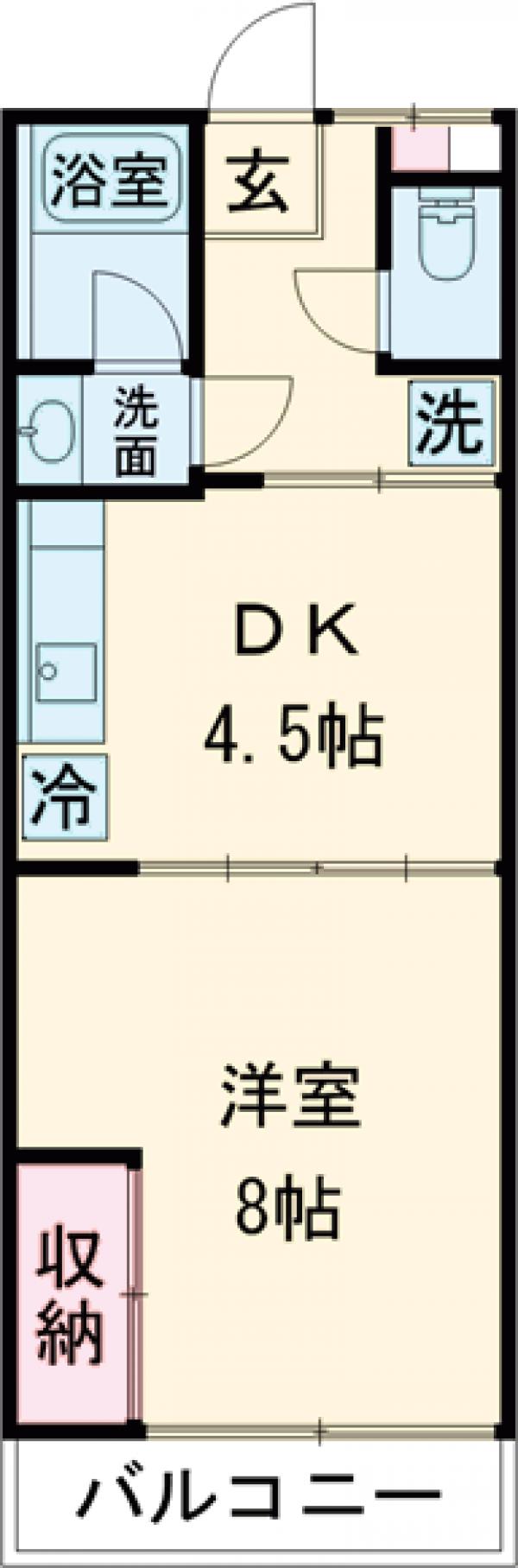 TKハイムの間取り
