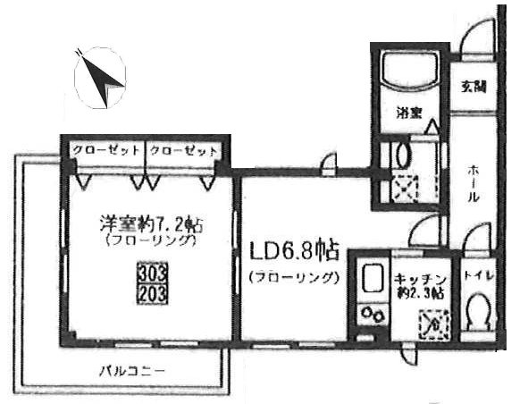フロラシオンの間取り