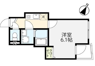 アプローズ赤羽の間取り