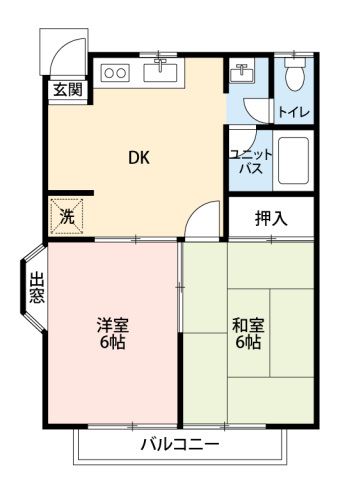 エステートピア北小金の間取り