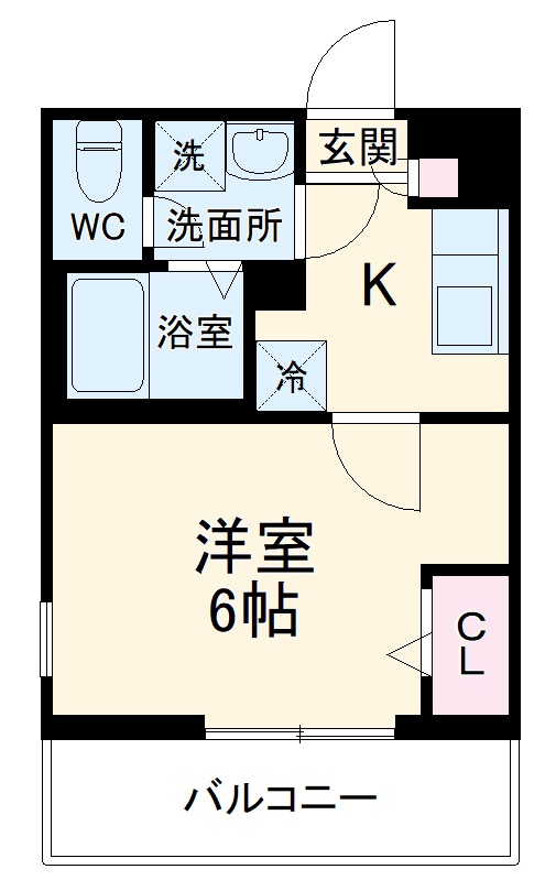 ヴィラ磯子の間取り