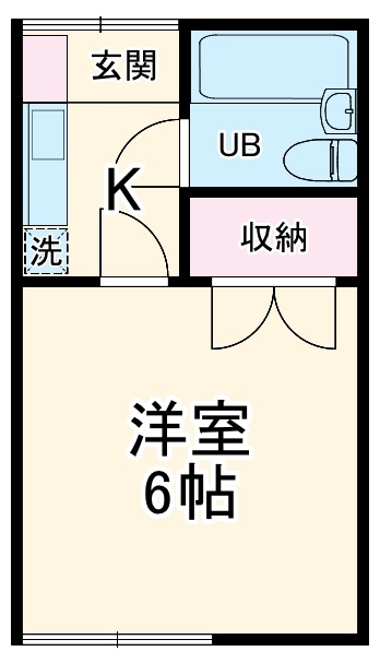 新久荘の間取り