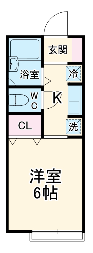 錦が丘美木マンションの間取り
